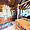 Living room doubles as second bedroom with queen-bed and SmartTV with Netflix streaming