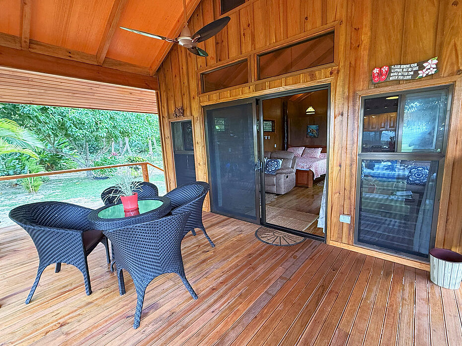 Patio view towards inside