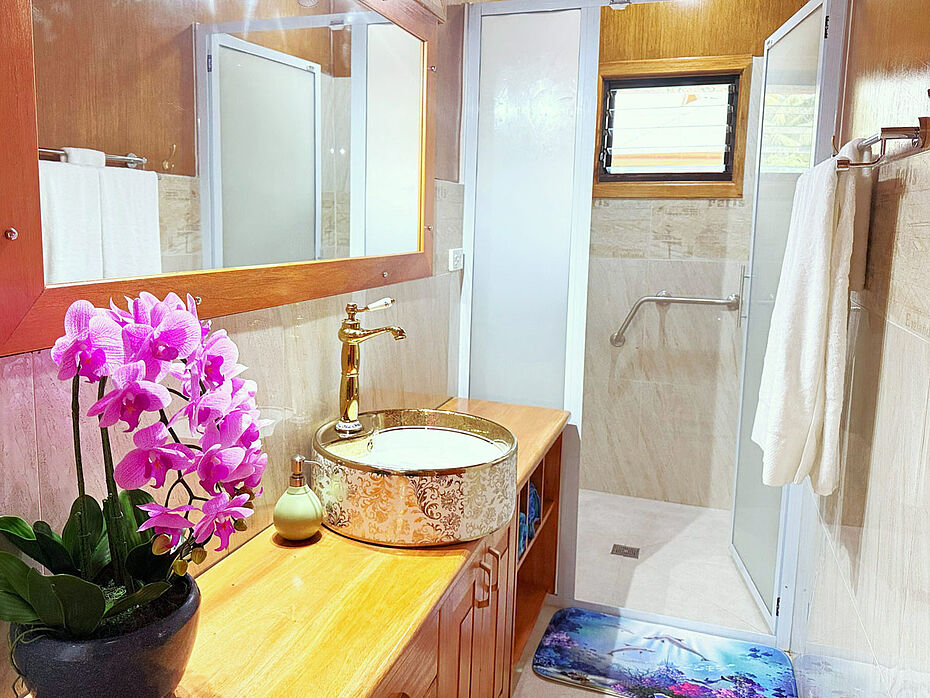 Bathroom with shower