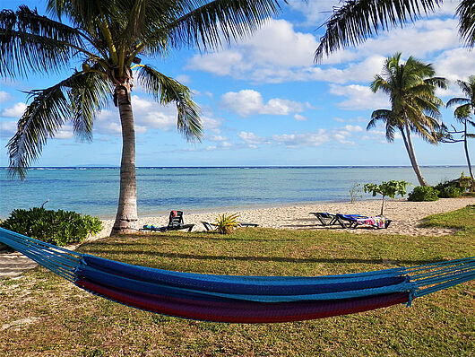  Relax and ponder.... in the hammock at SigaSiga Beach