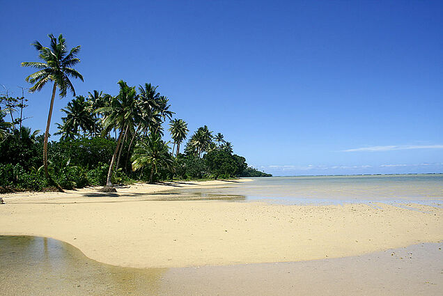 Our pure white paradise beach